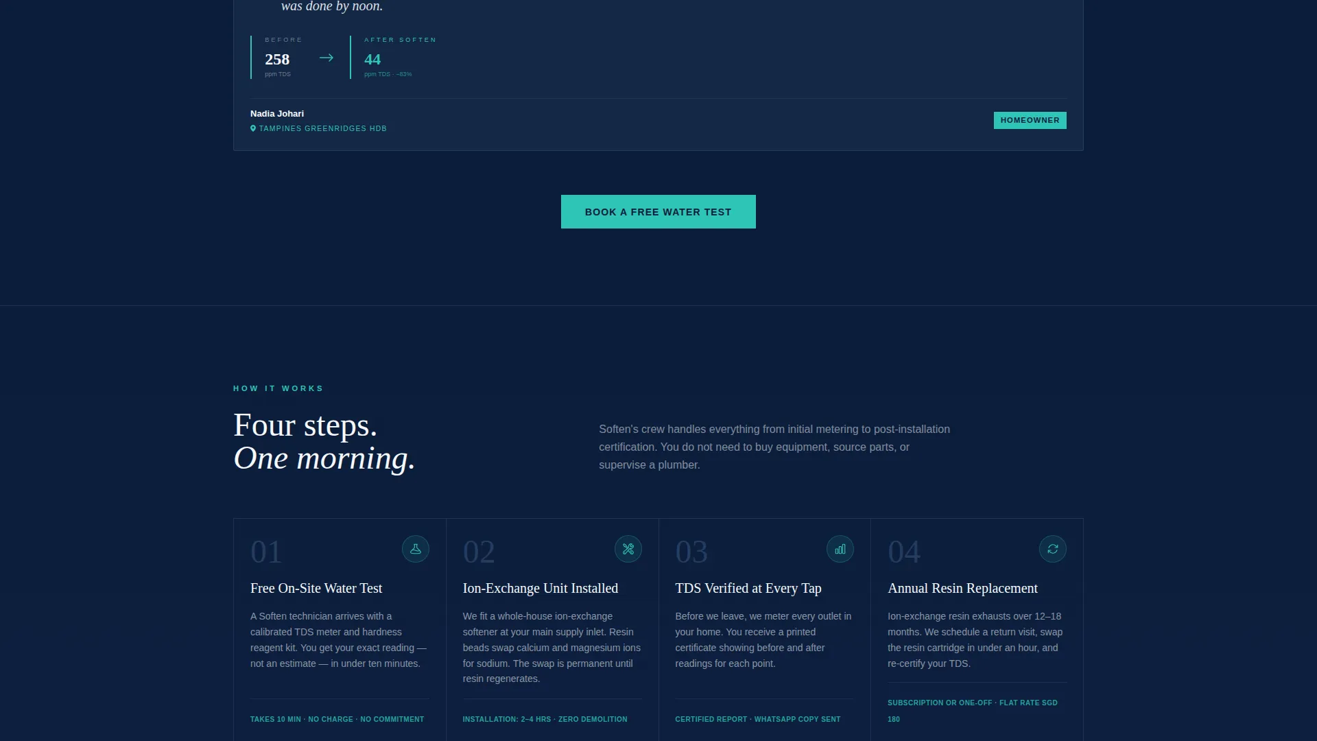 Singapore Local Complete Booking Website Template