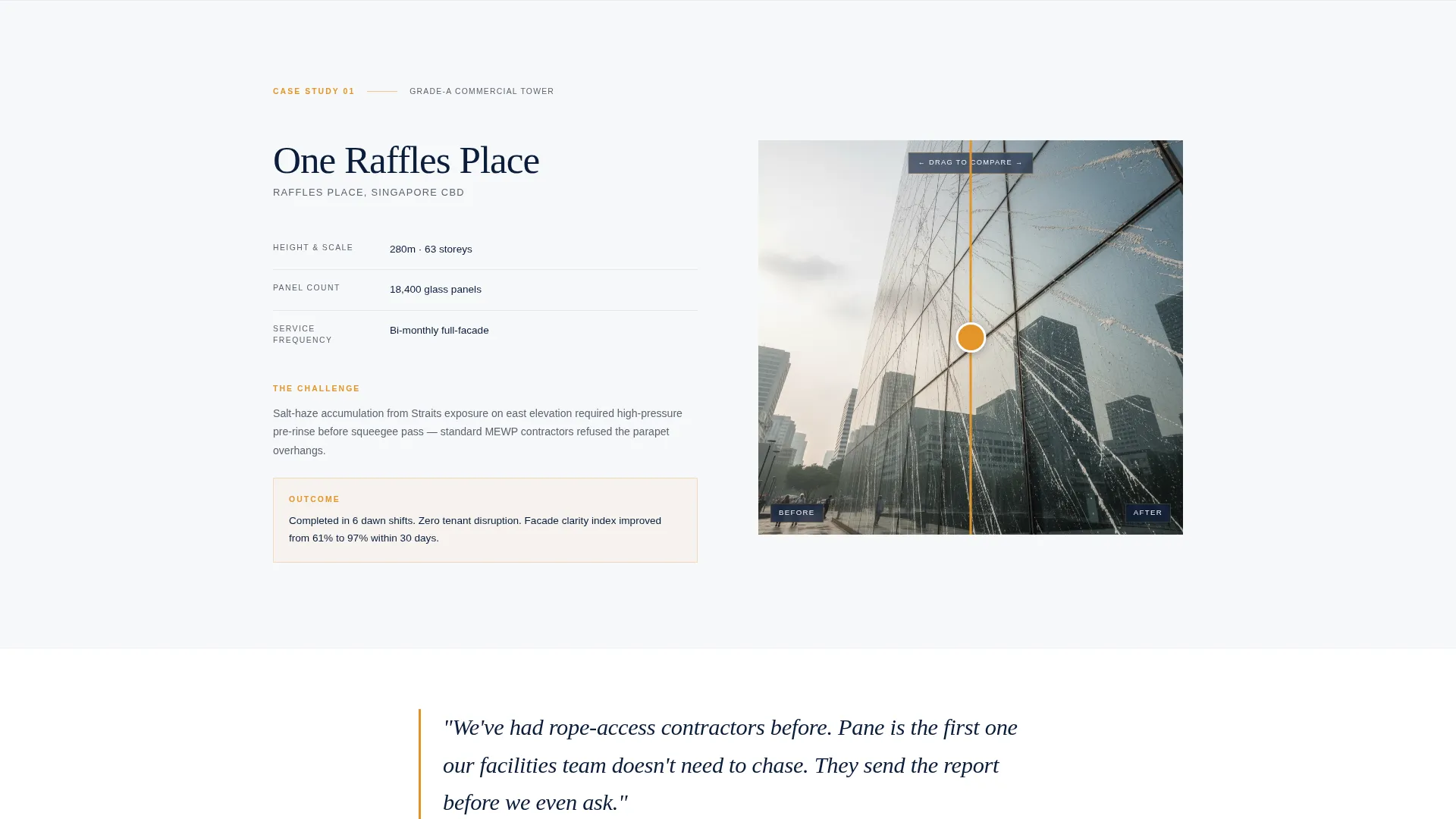 Singapore Local Portfolio Website Template