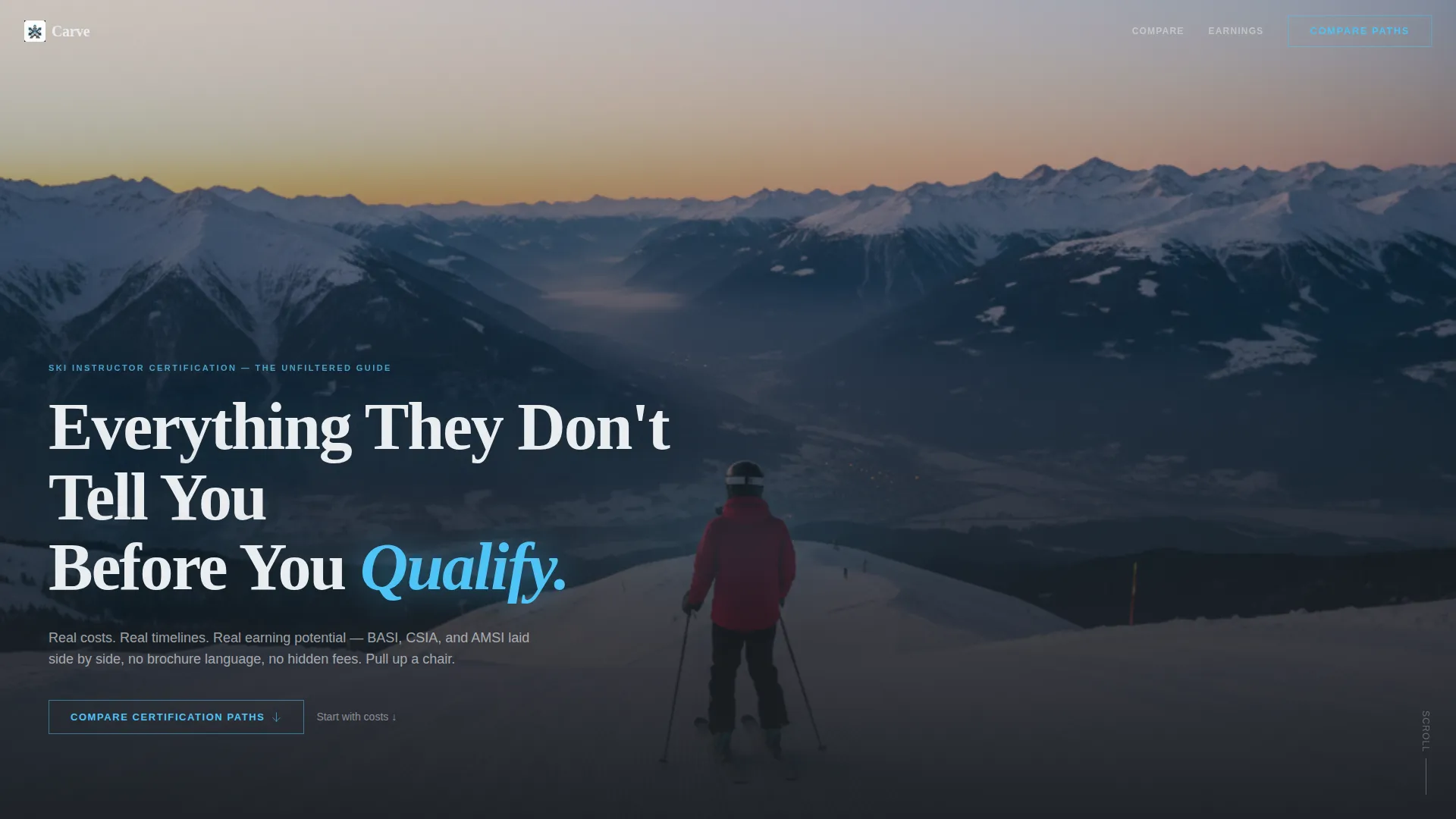 Ski Instructor Certification Resource Landing Page