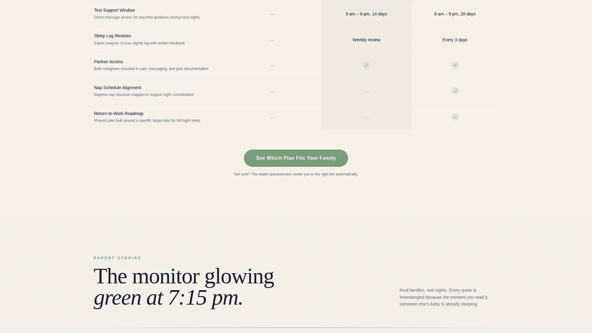 Sleep Consultant (Baby) Specialist Booking Website Template