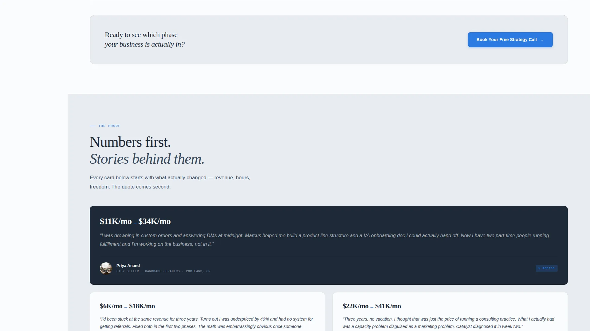 High-Impact Business Coaching Landing Page Template