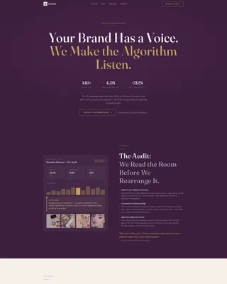 Marketing & Advertising Agency Blog Website Template
