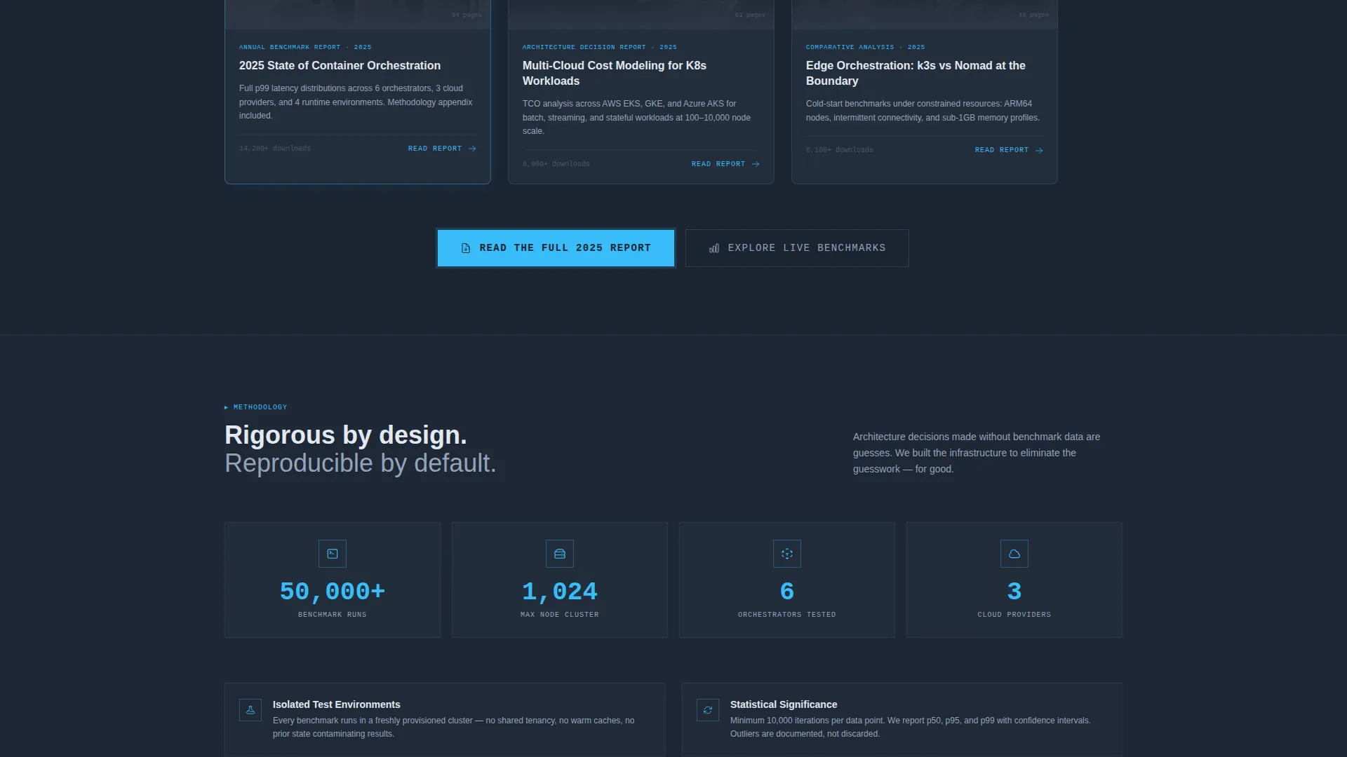 Containerization Research Lab Landing Page Template