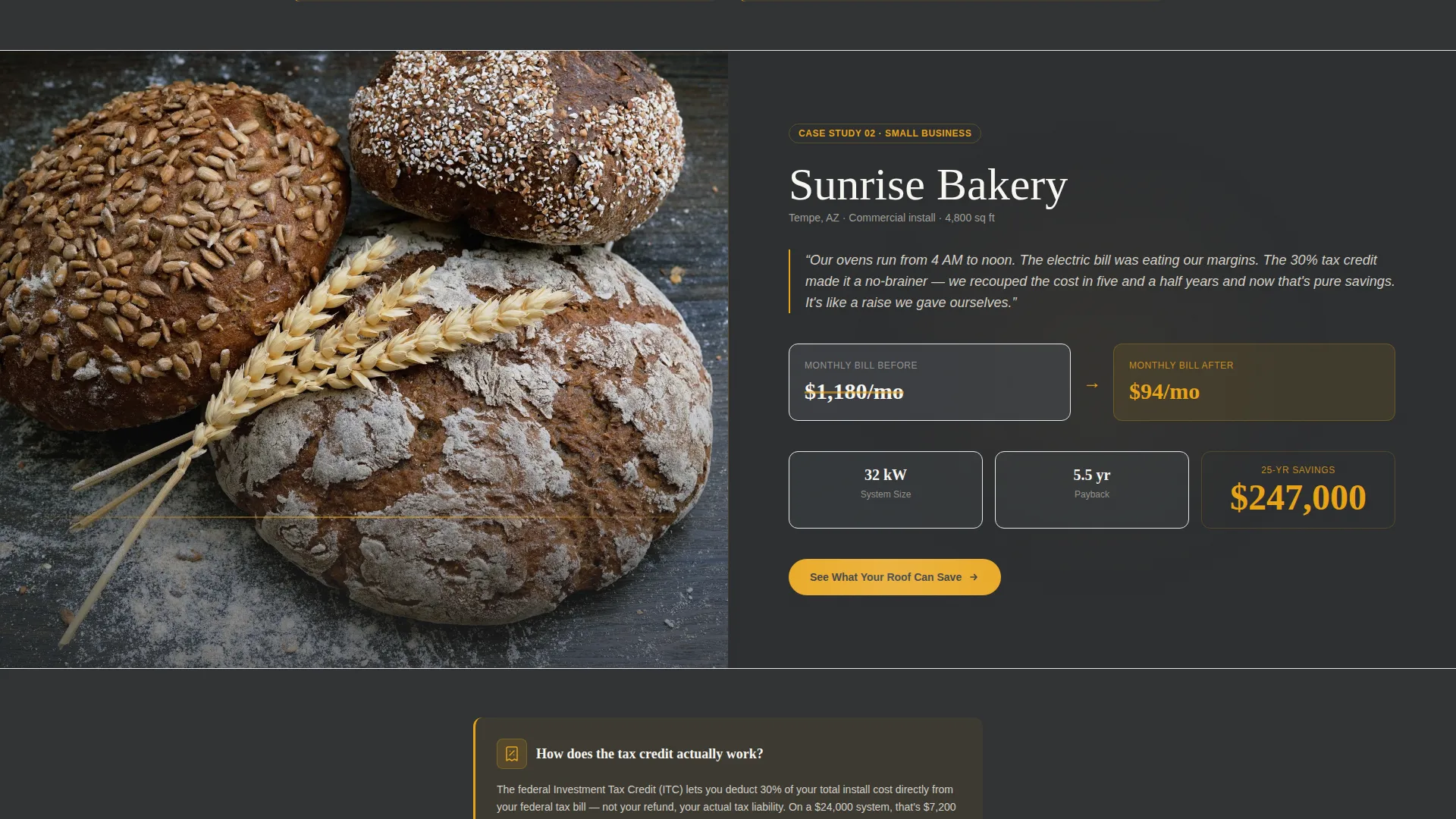 Solar Installer Landing Page Template
