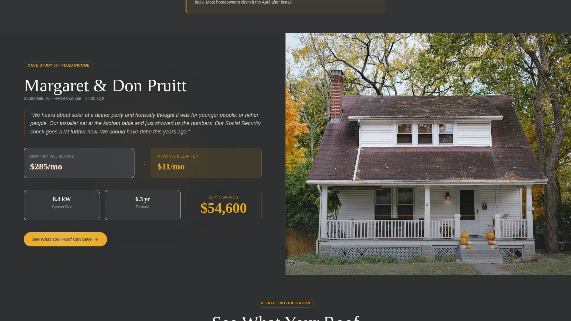 Solar Installer Landing Page Template