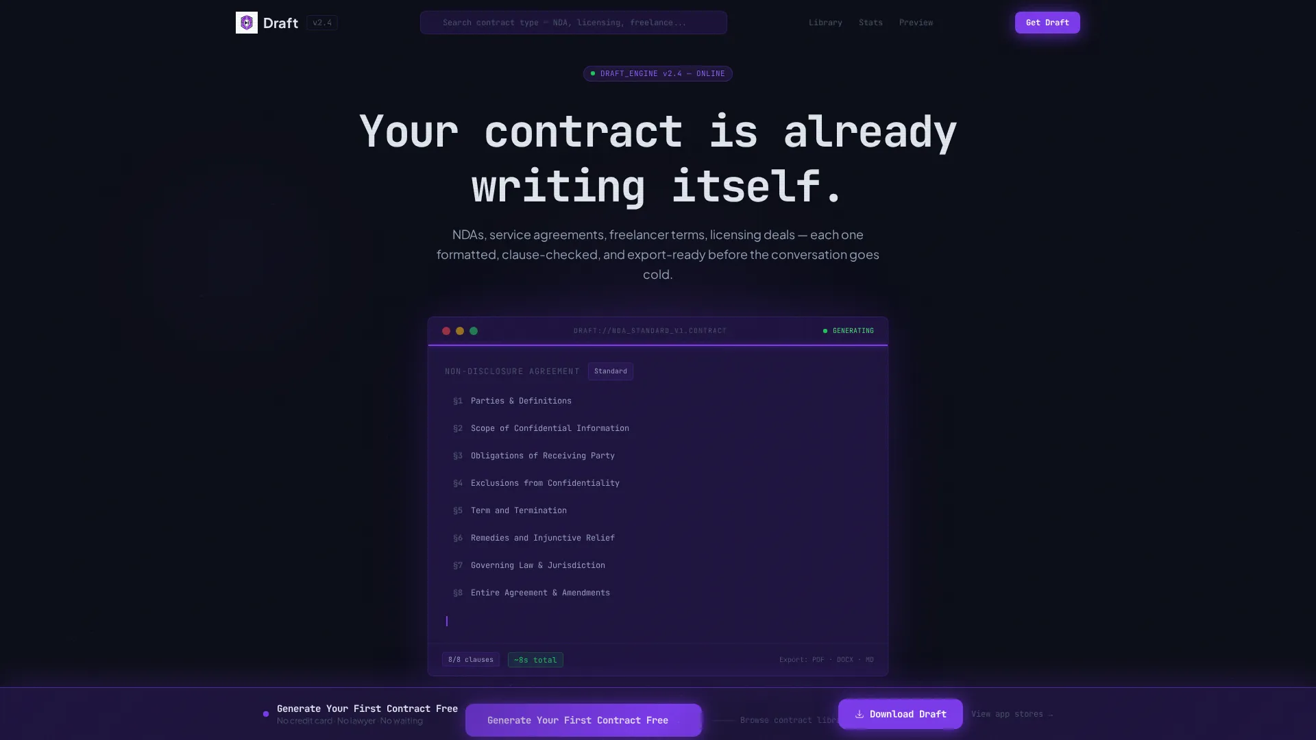 Specialist Micro-SaaS & Developer Tools Portfolio & Case Study Website Template