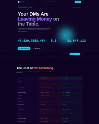 Local Advanced Tech & AI Platforms Comparison Website Template