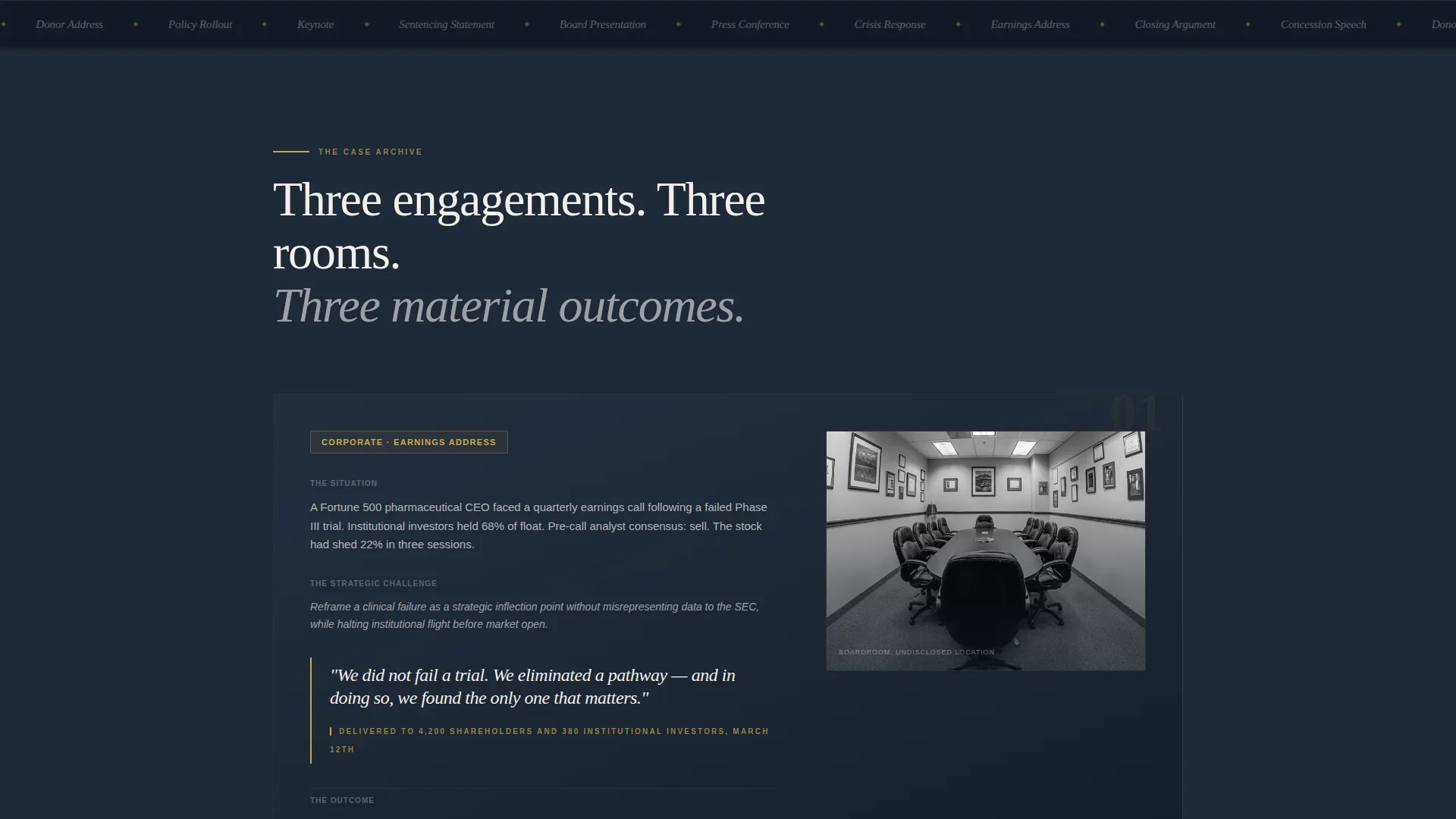 Speechwriter Blog & Content Website Template