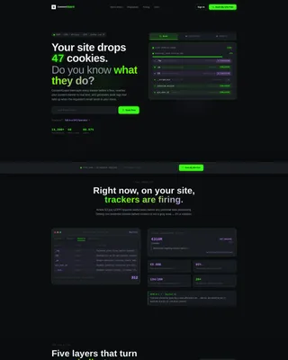 Micro-SaaS & Developer Tools Professional Website Template