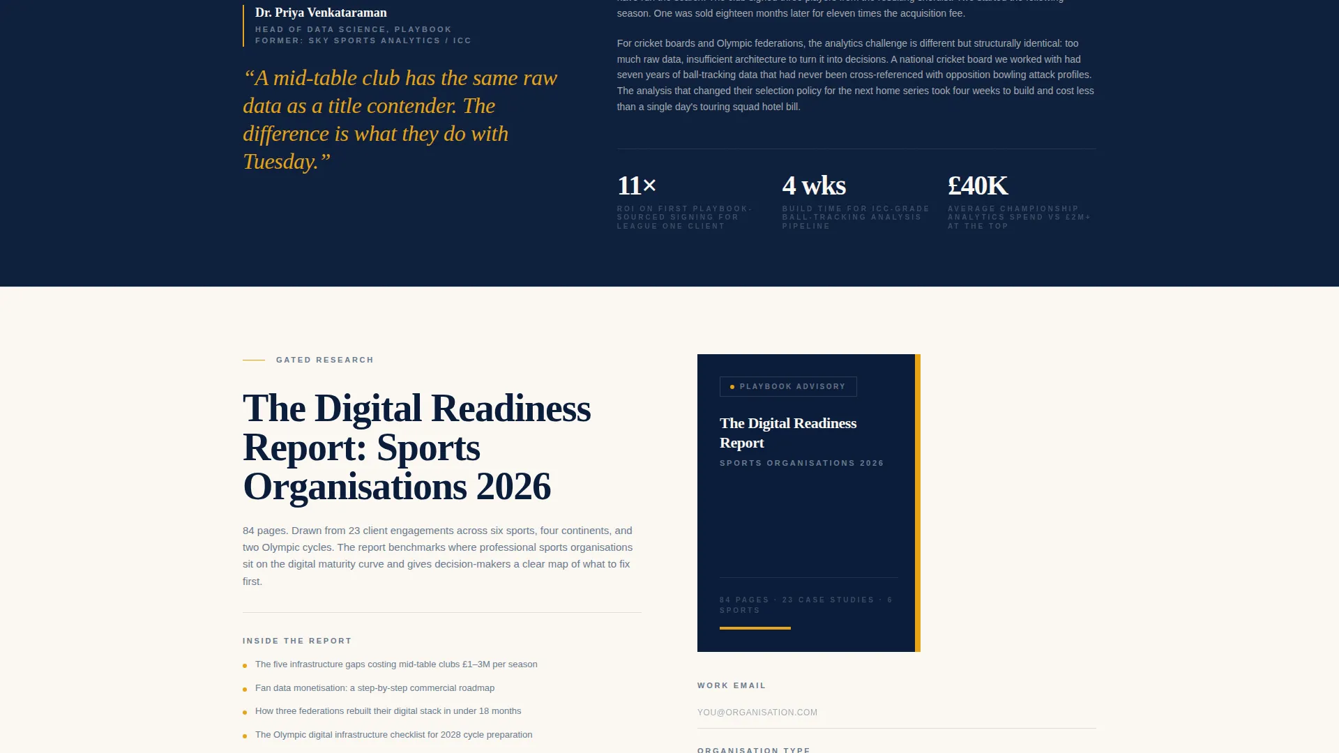 Sports Consulting Directory Website Template