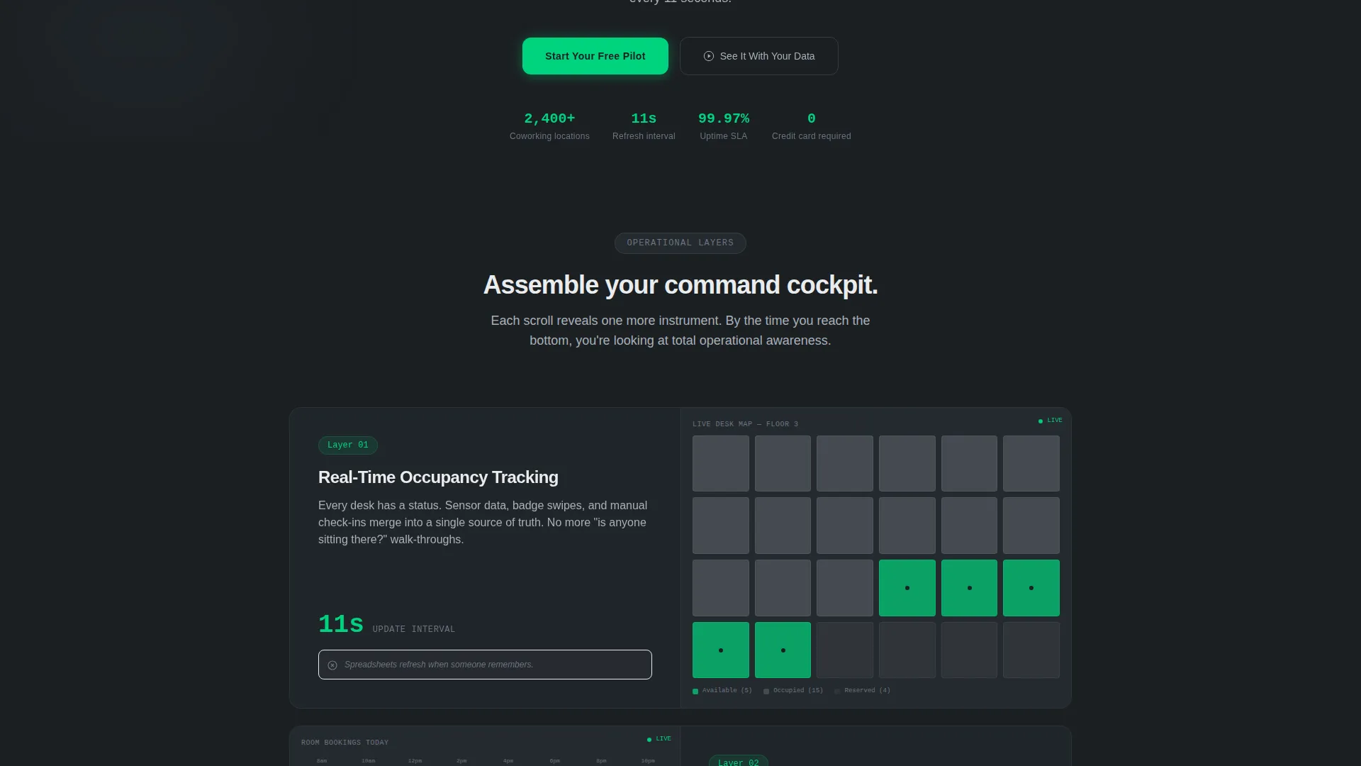 Advanced Coworking Digital Presence Appointment Booking Website Template