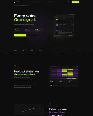 Customer Advisory Board Landing Page Template
