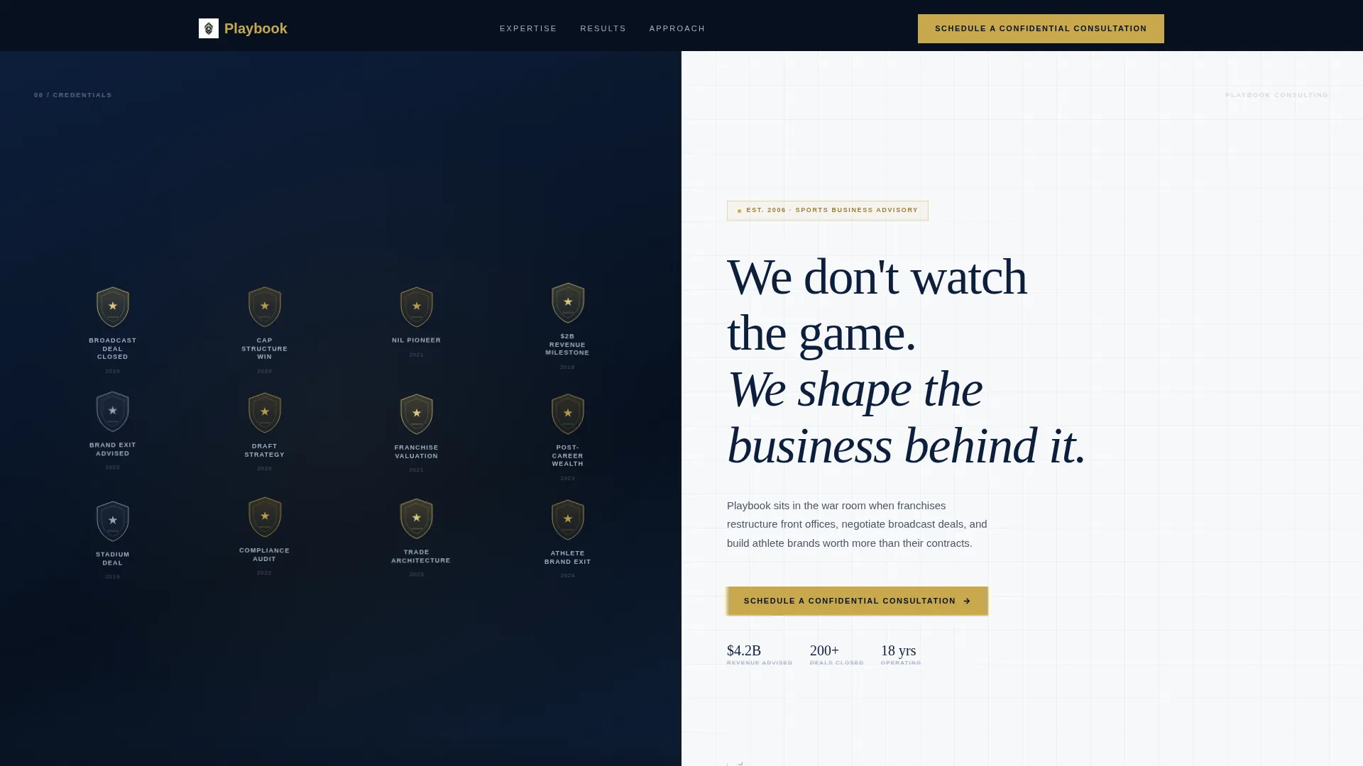 Sports Consulting Reviews Website Template