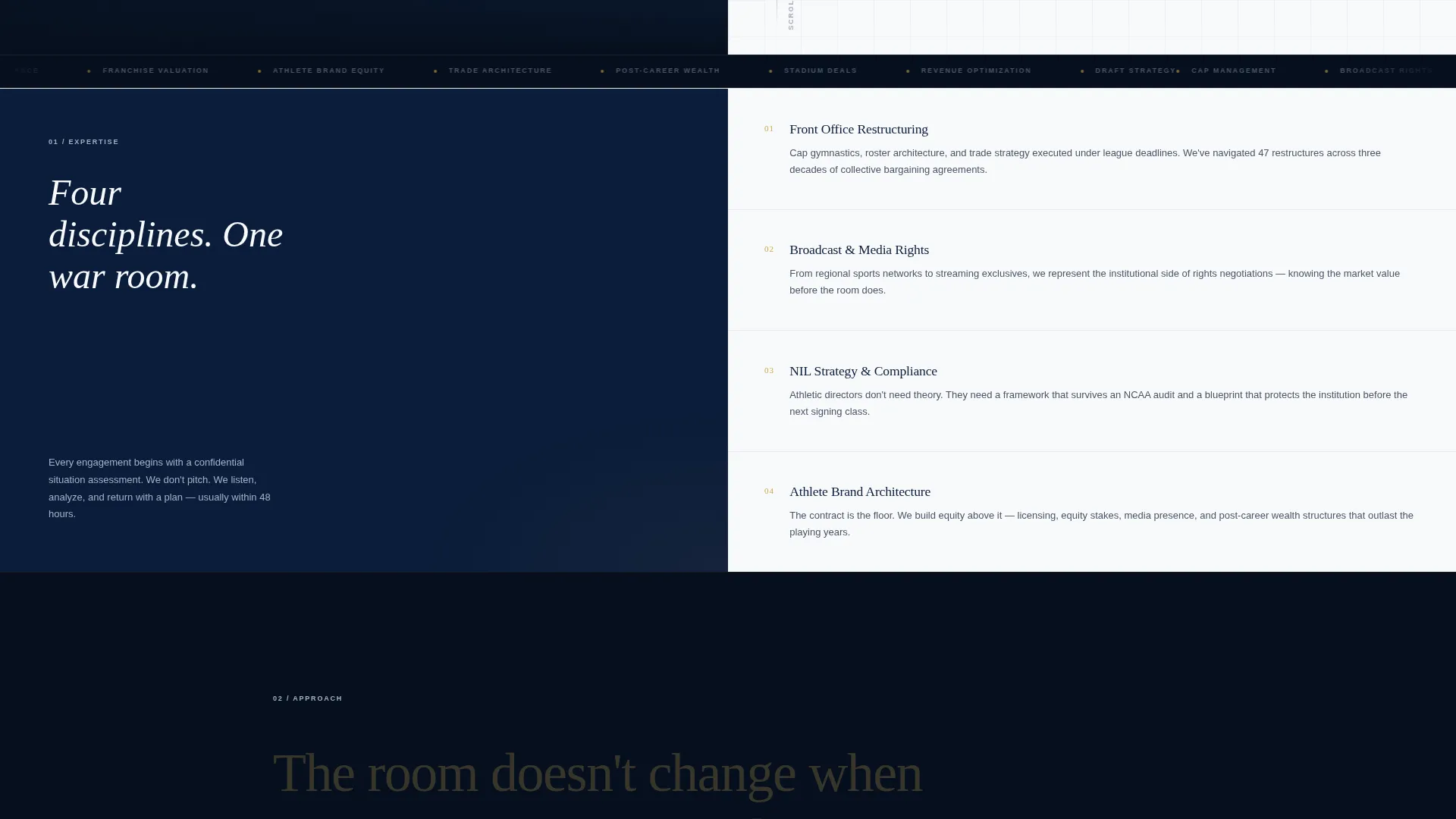 Sports Consulting Reviews Website Template