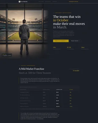 Elite Sports Consulting Landing Page Template