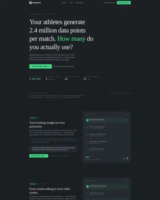 Sports Consulting Landing Page Template