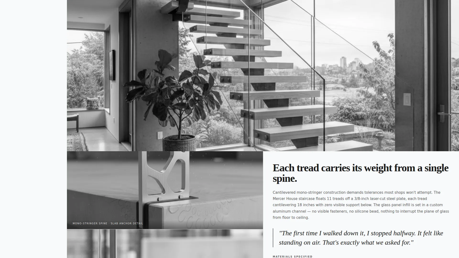 Stair Builder Business Blog Website Template