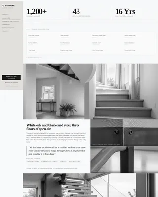 Stair Builder Business Blog Website Template