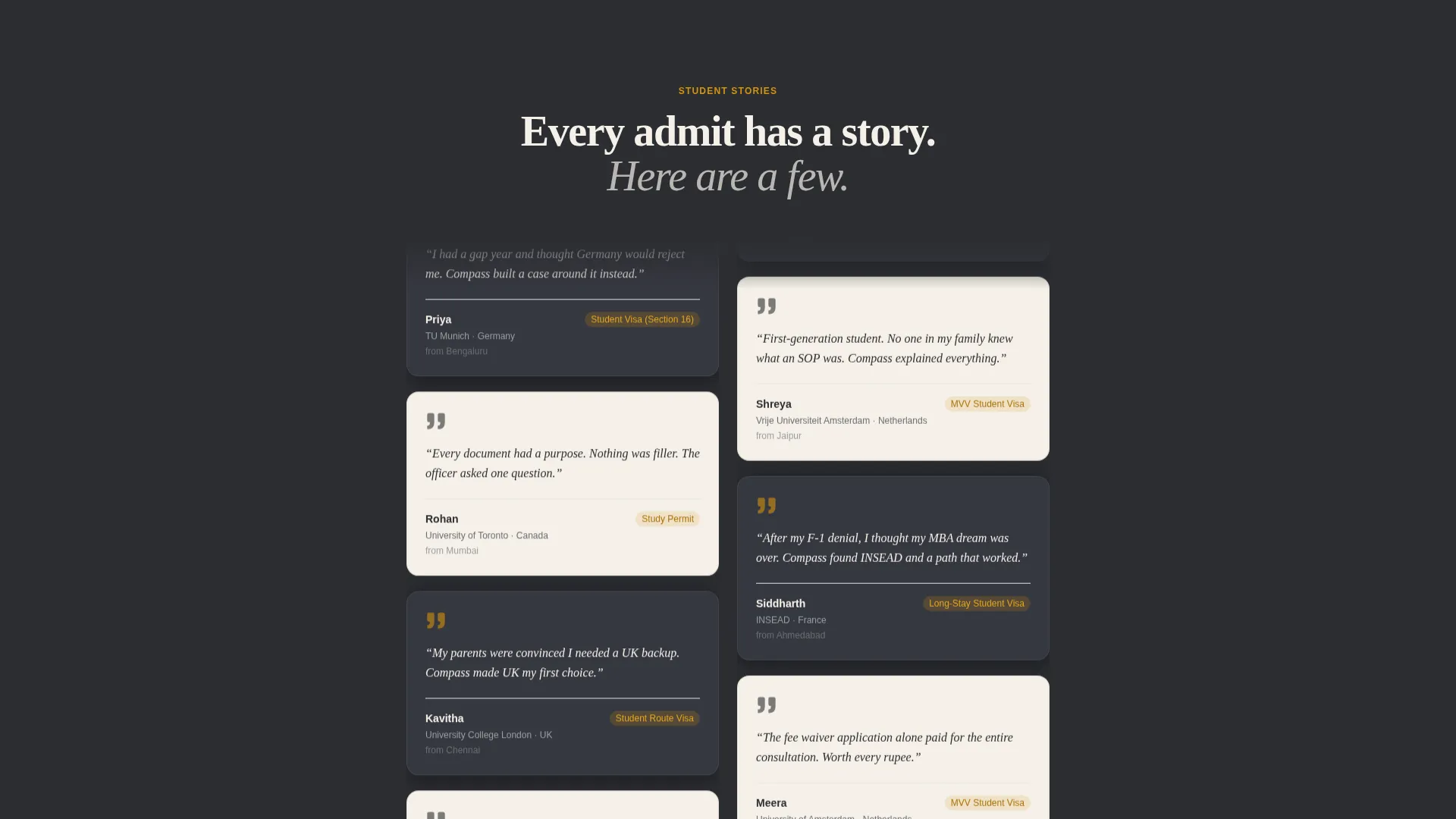 Study Abroad Consultancy Landing Page Template