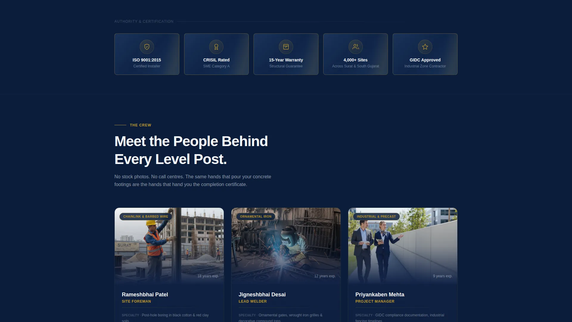 Surat Local Professional Website Template