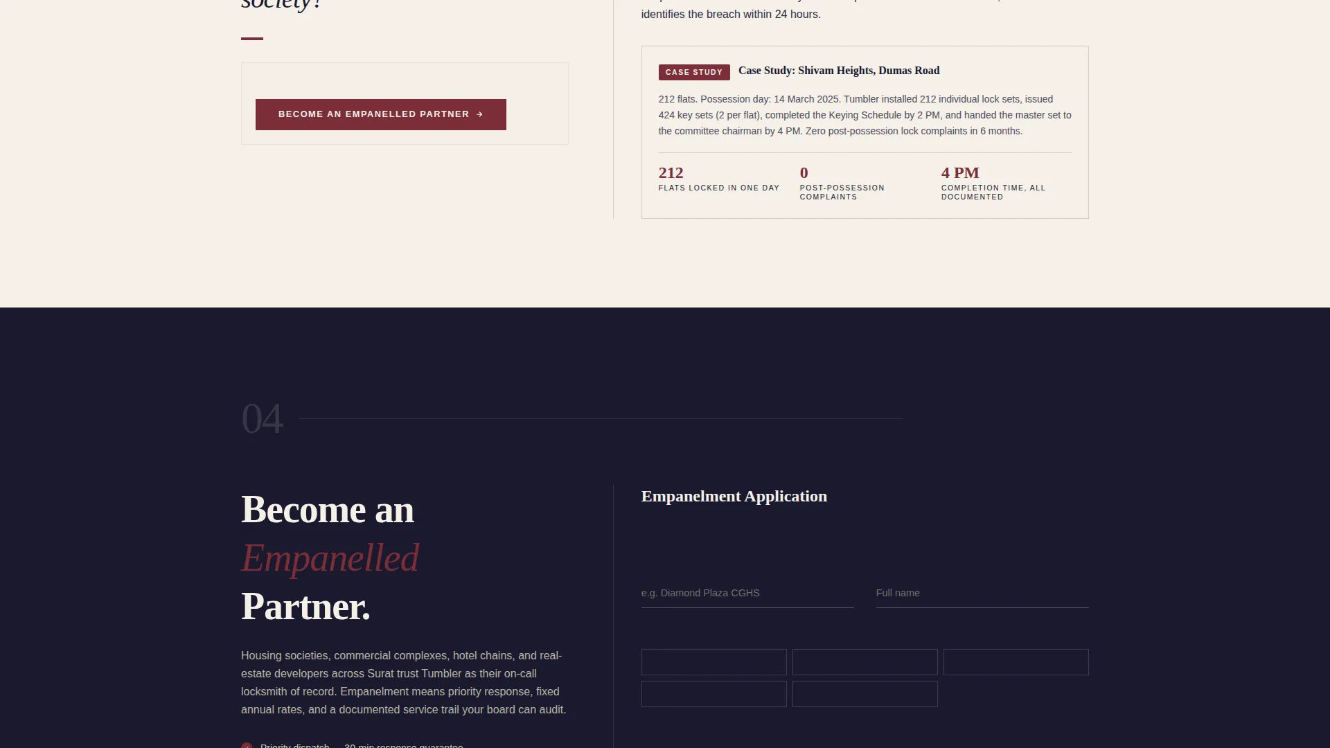 Authoritative Locksmith | Free Website Template | Rocket