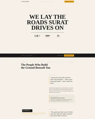 Editorial Asphalt | Free Website Template | Rocket