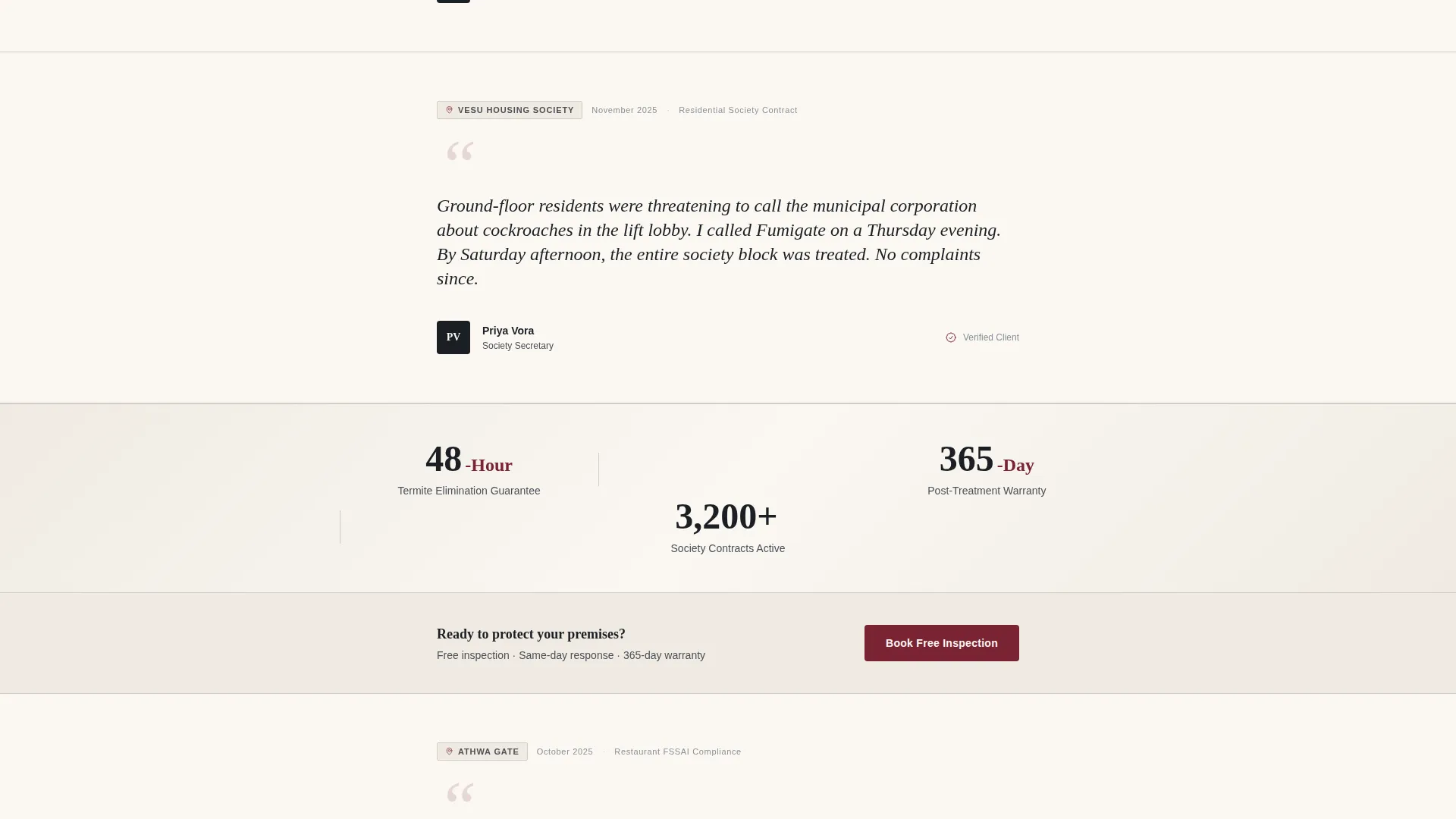 Surat Local Booking Website Template