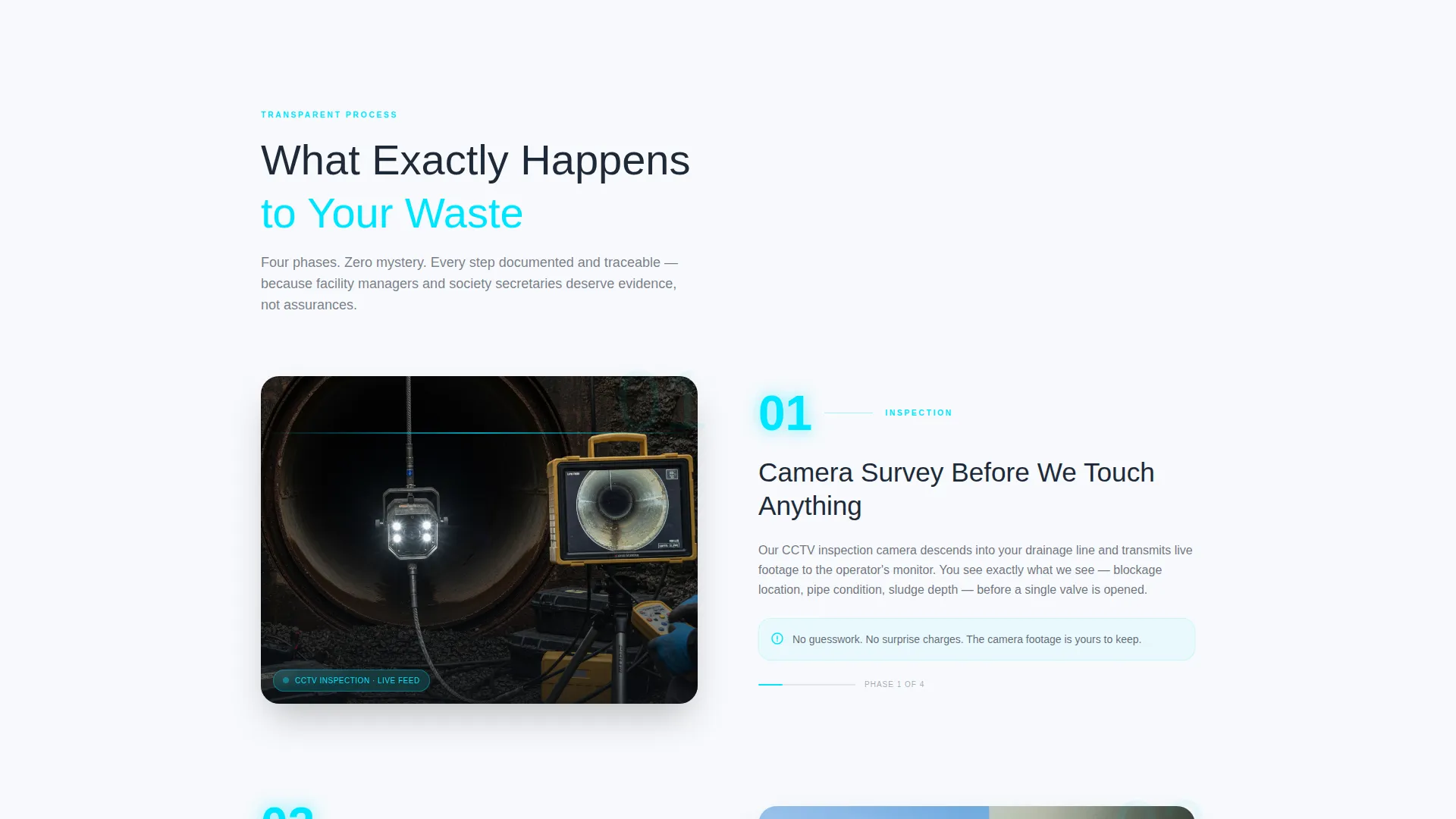 Emergency Septic Landing Page Template for Surat