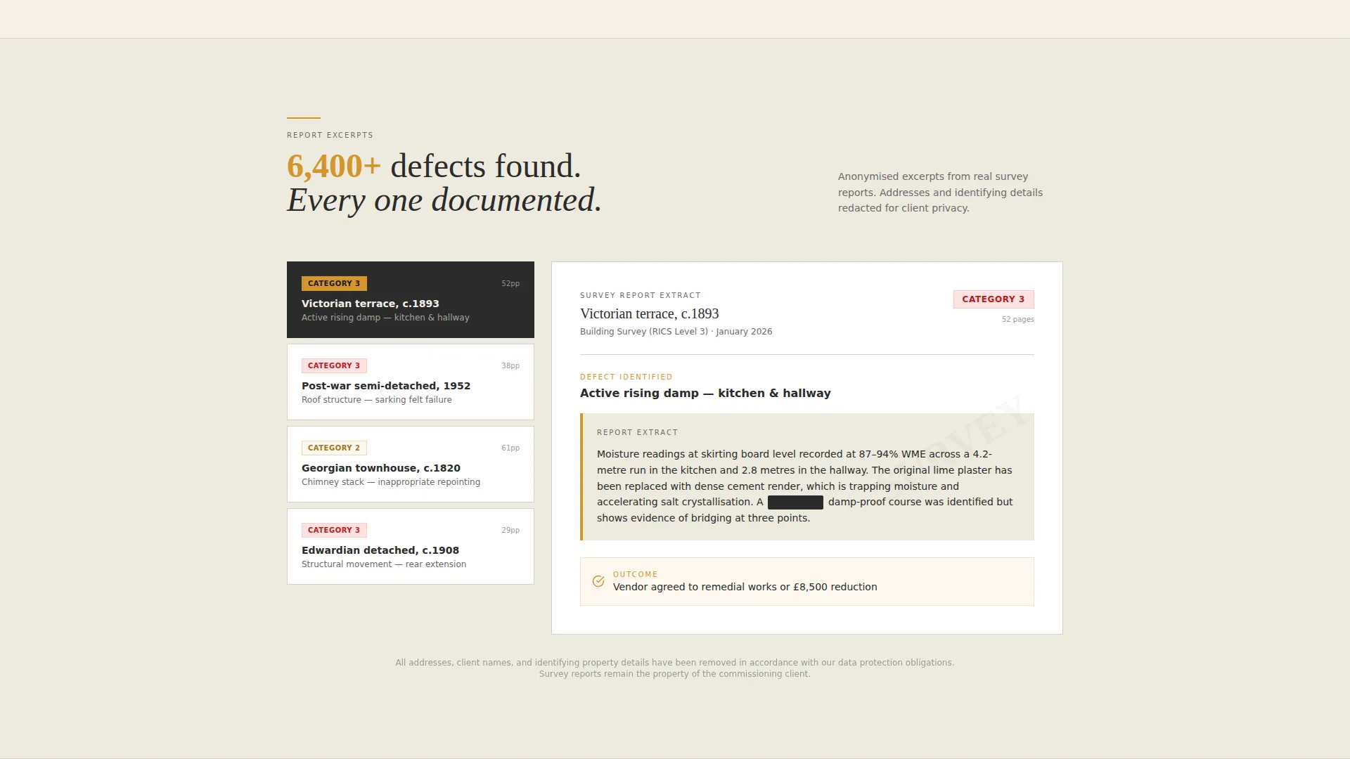 Authoritative Surveyor Landing Page Template