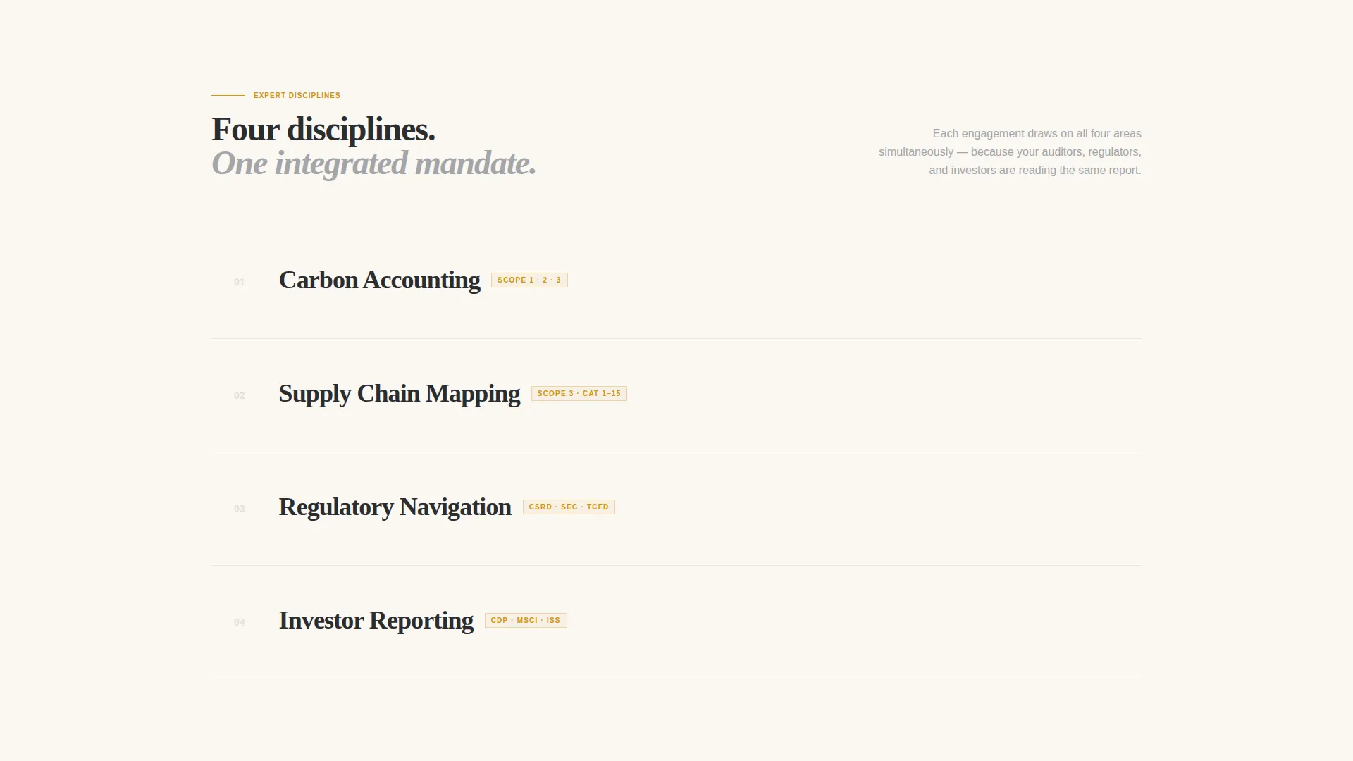 Consulting & Advisory Professional Website Template