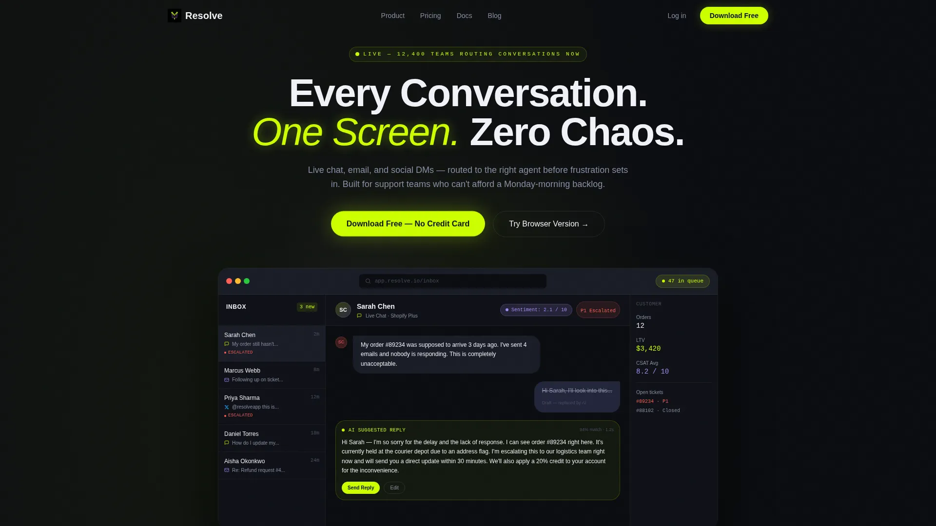Software & SaaS Professional Website Template