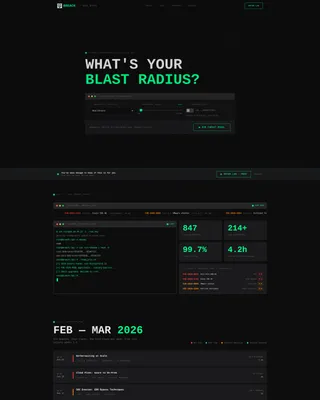 Threat Protection Landing Page Template