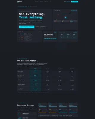 InfoSec Platform Landing Page Template