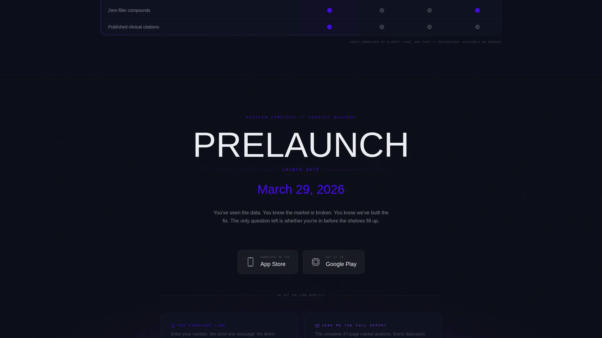 D2C Landing Page Template, Data Command