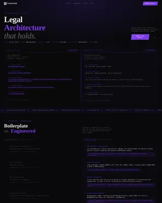Fortified DMCA Policy Landing Page Template