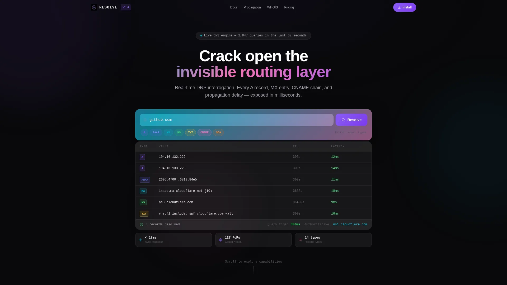 Micro-SaaS & Developer Tools Professional Website Template