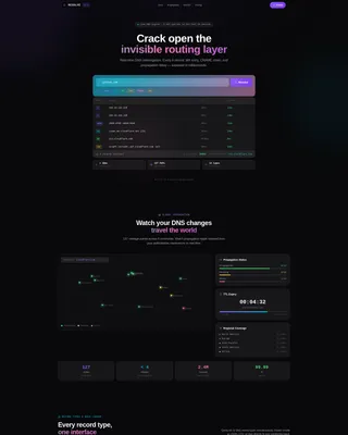 Micro-SaaS & Developer Tools Professional Website Template