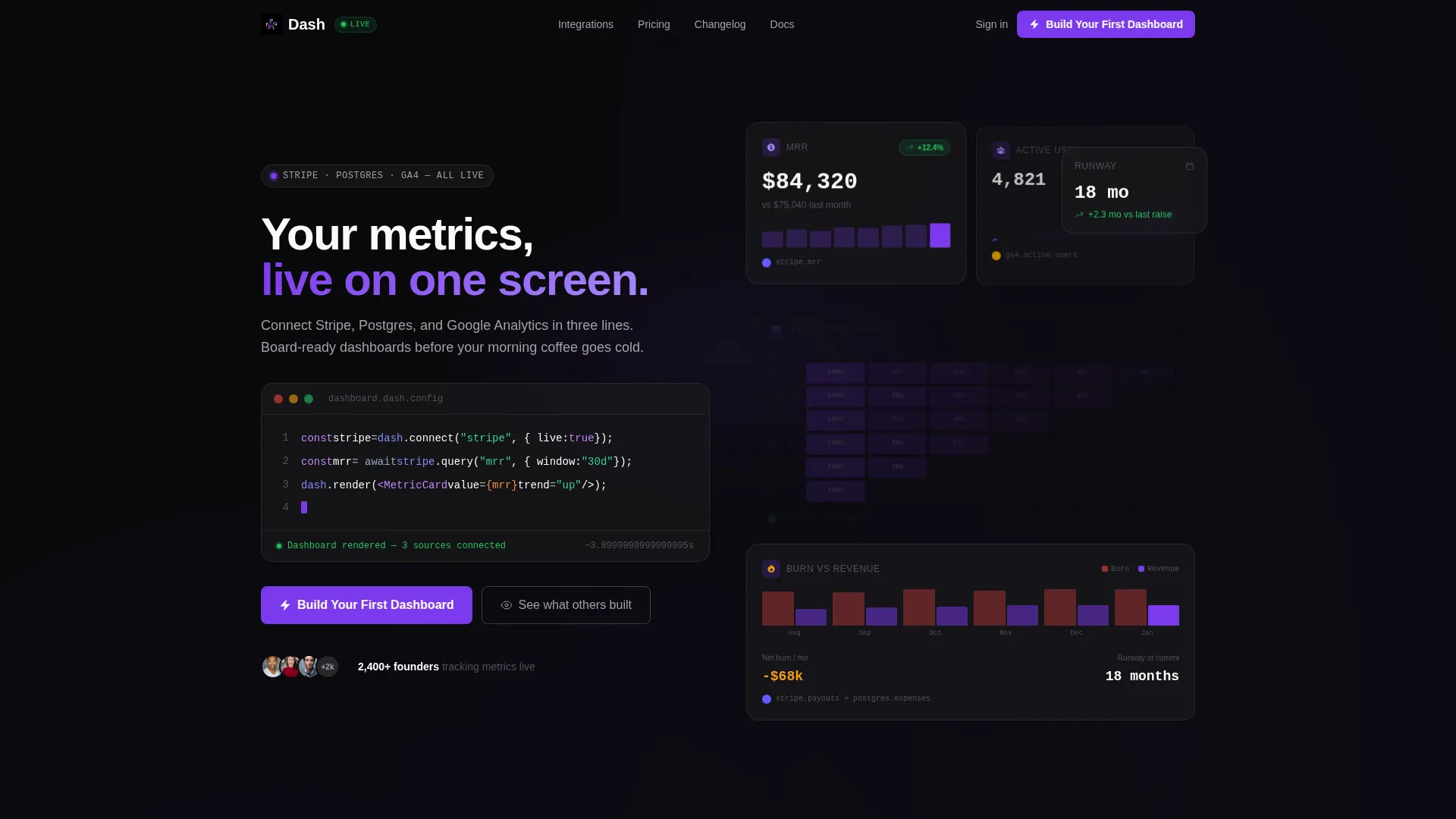 Micro-SaaS & Developer Tools Professional Website Template