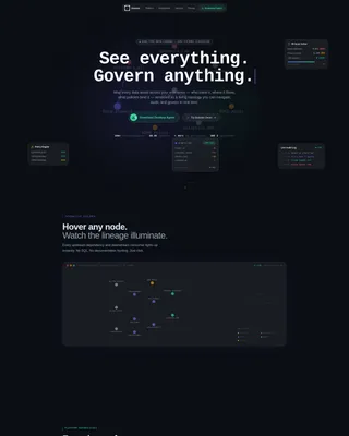 Premium Data & Analytics Professional Website Template