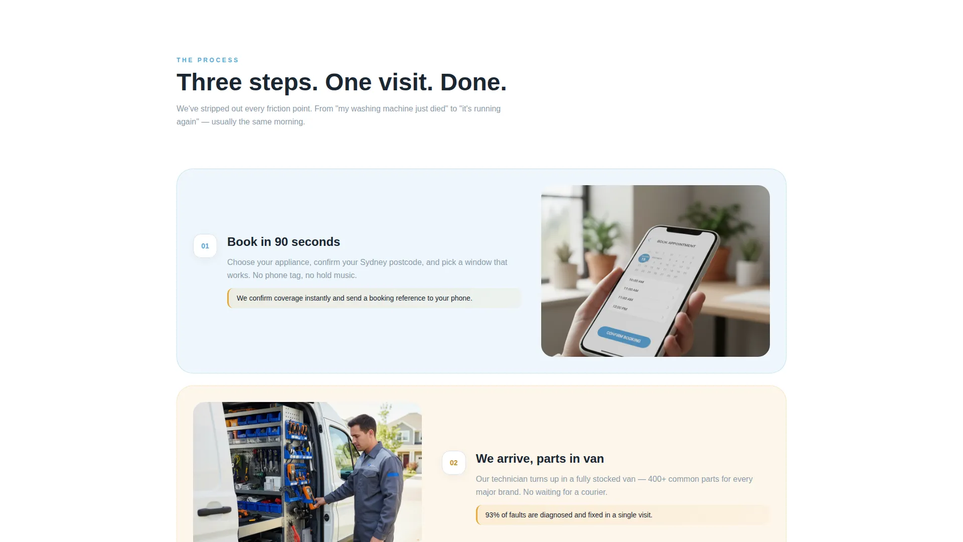 Certified Appliance Technician | Free Website Template | Rocket