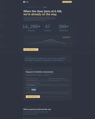 Reliable Garagedoor | Free Website Template | Rocket