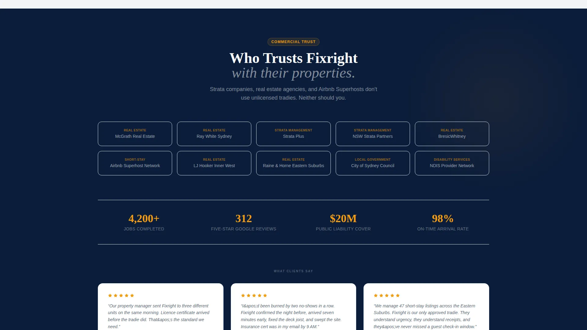 Trusted Handyman | Free Website Template | Rocket