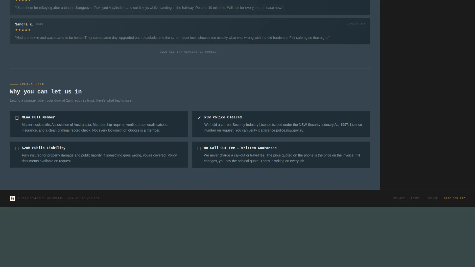 Professional Lock Security | Free Website Template | Rocket