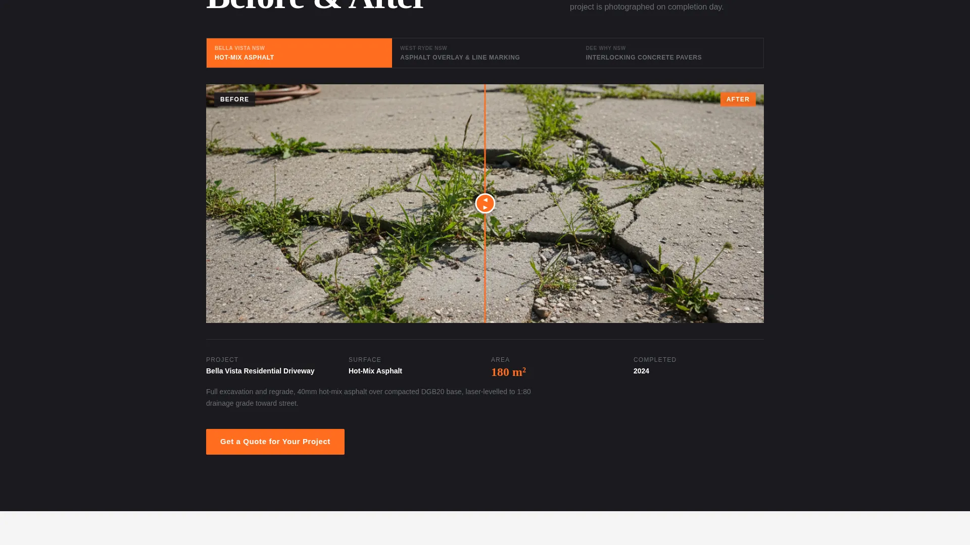 Ironclad Paving | Free Website Template | Rocket