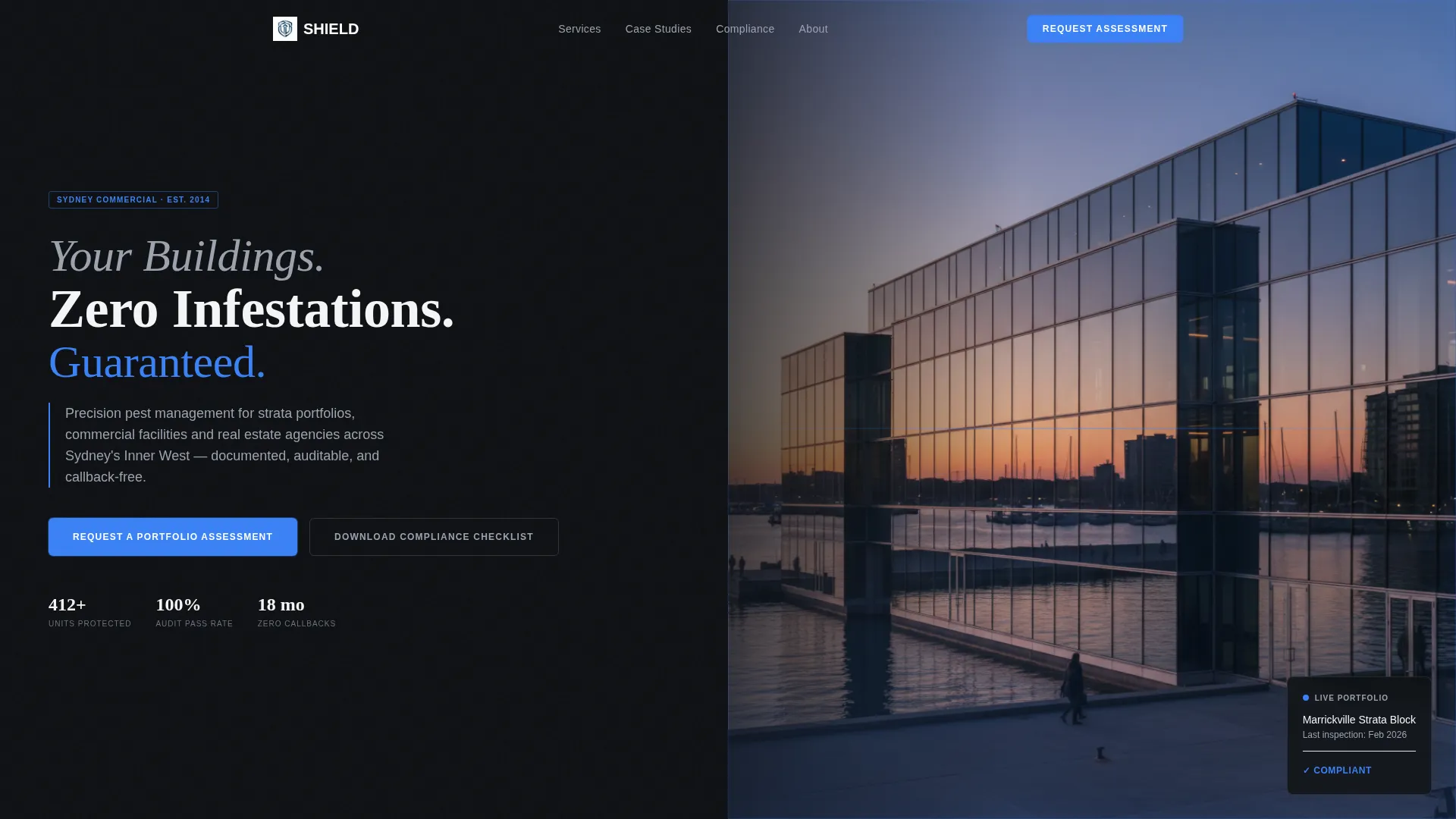 Expert Pest Management | Free Website Template | Rocket