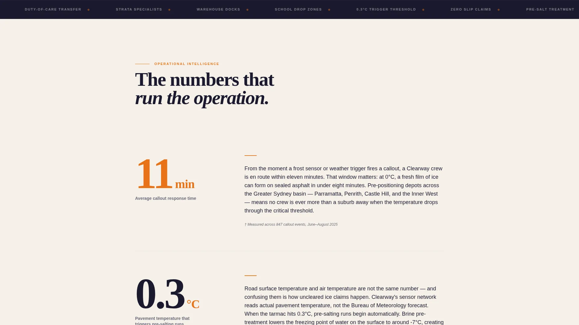Proven Winter Clearing | Free Website Template | Rocket