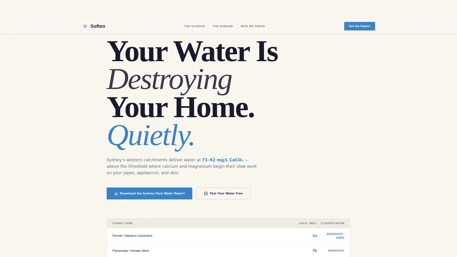 Proven Water Softening | Free Website Template | Rocket