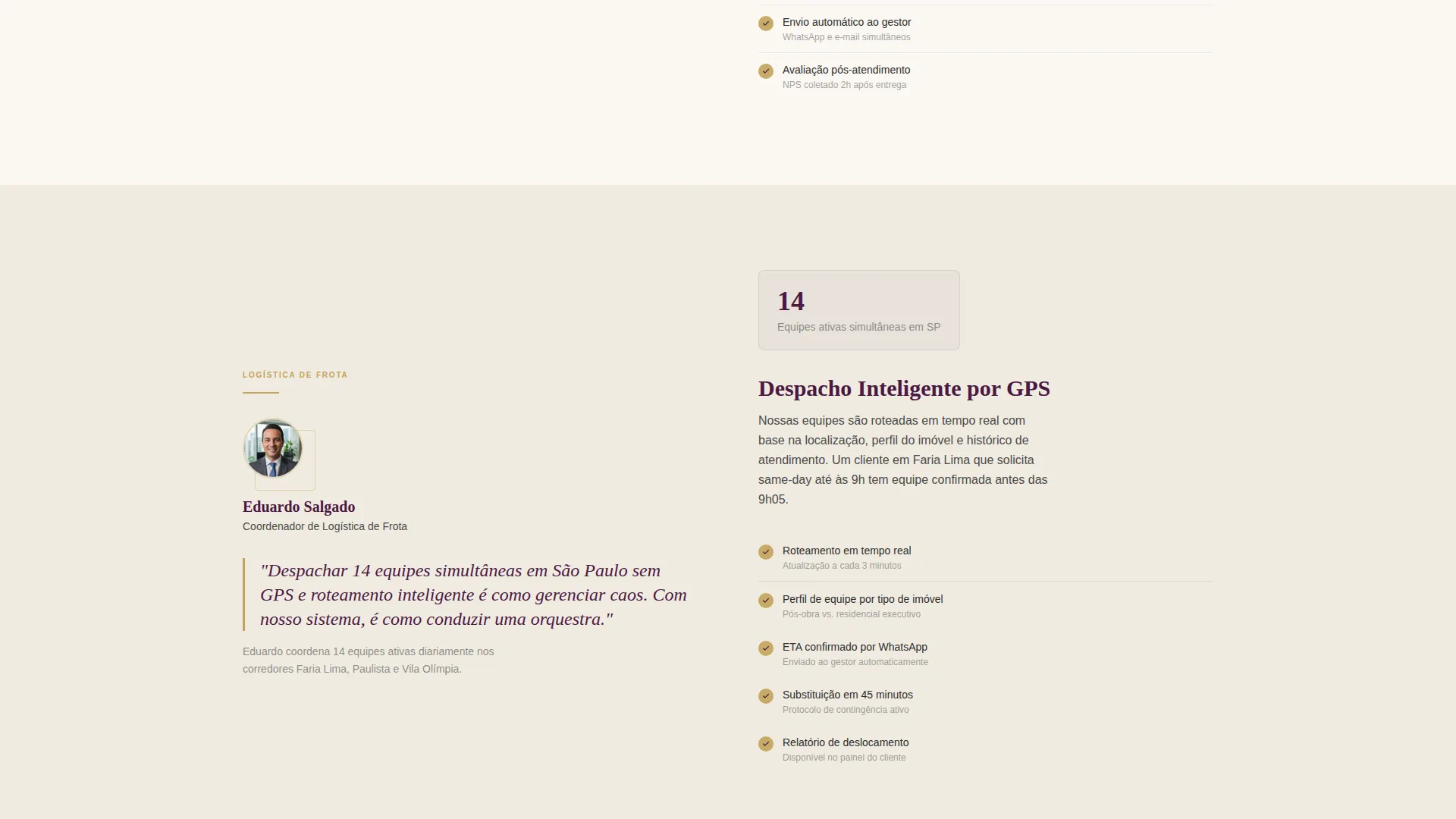 Executive Cleaning B2B Landing Page Template