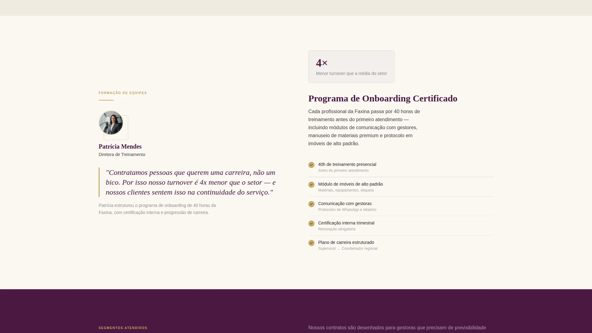 Executive Cleaning B2B Landing Page Template
