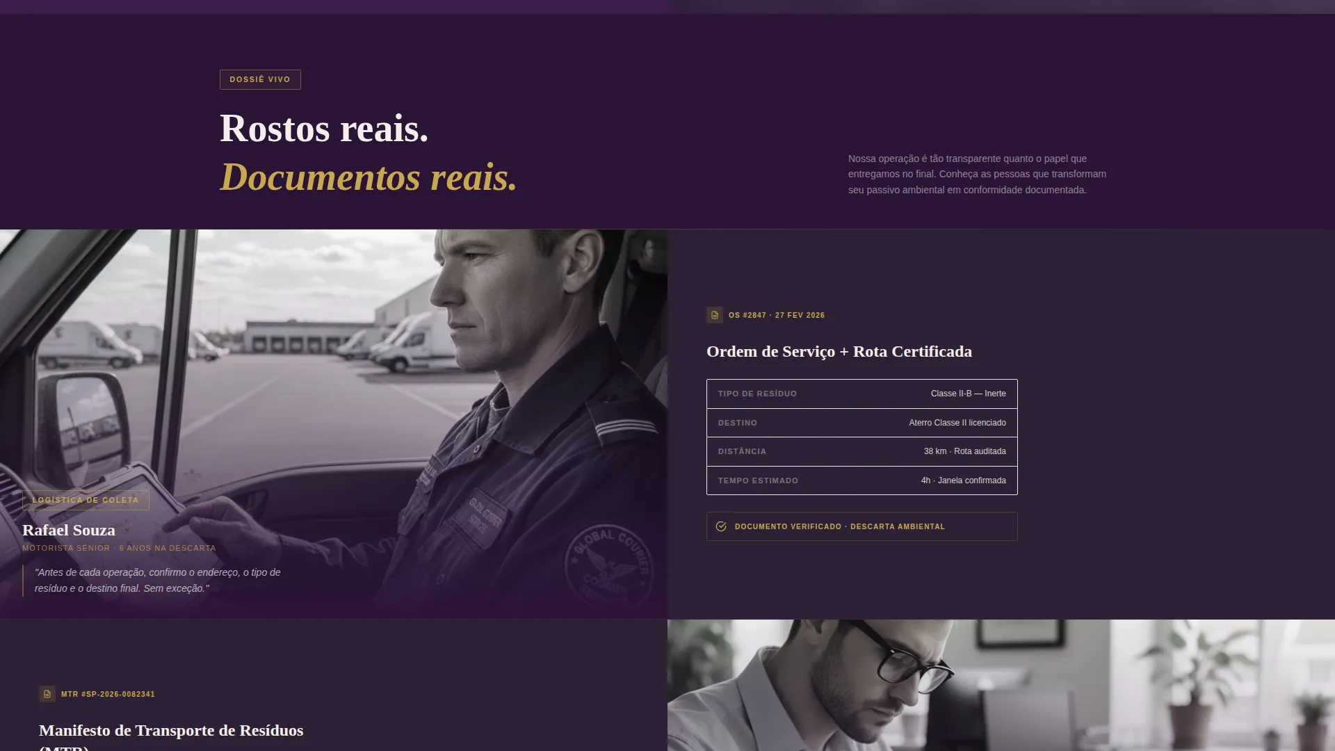 Compliant Disposal Landing Page Template
